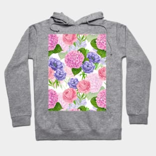 Spring garden watercolor 3 Hoodie